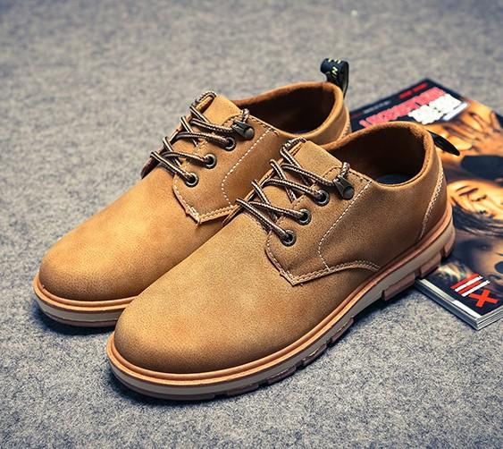 ZASHION รองเท้าผ้าใบ รองเท้าแฟชั่นผู้ชาย ใส่ทำงาน Premium Leather Men Suede Shoes ZASHION รองเท้าผ้าใบ รองเท้าแฟชั่นผู้ชาย ใส่ทำงาน Premium Leather Men Suede Shoes