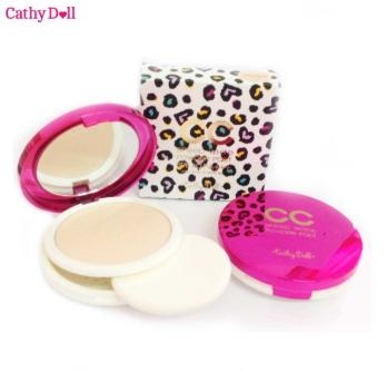Cathy Doll Speed White CC Powder Pact SPF40 PA+++ (มีให้เลือก2โทนสี) แป้งอัดแข็ง แป้งพัฟทาหน้า ตบเด้งเร่งขาวแบบติดสปีด สวยได้ไม่ต้องรอ ขนาด12g. (งานแท้100%)