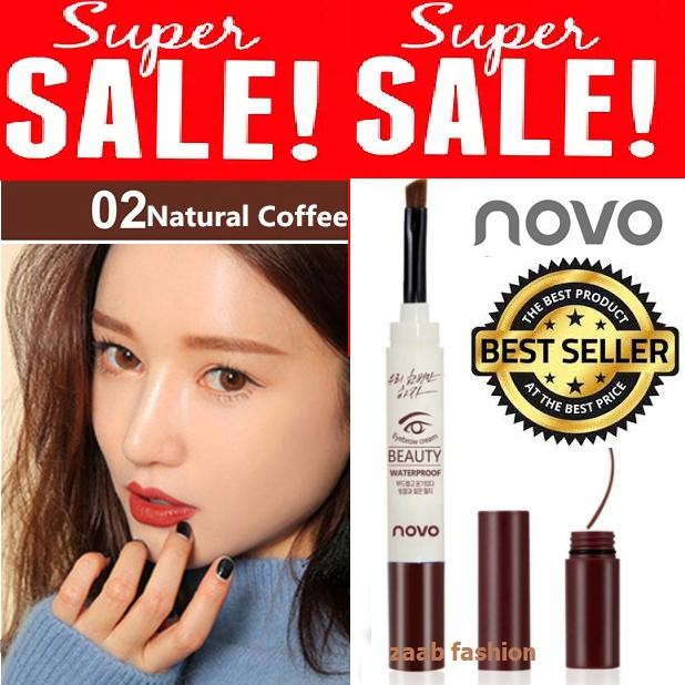 novo EYEBROW ของแท้ 100% (Zaab Fashion) โนโว เจลเขียนคิ้ว แห้งเร็ว ติดทน กันน้ำ 100% กันเหงื่อ รีวิวแน่น โด่งดังมากใน Social คอนเฟิร์มโดย บล็อกเกอร์ชื่อดังมากมาย ฮิตที่สุดในตอนนี้
