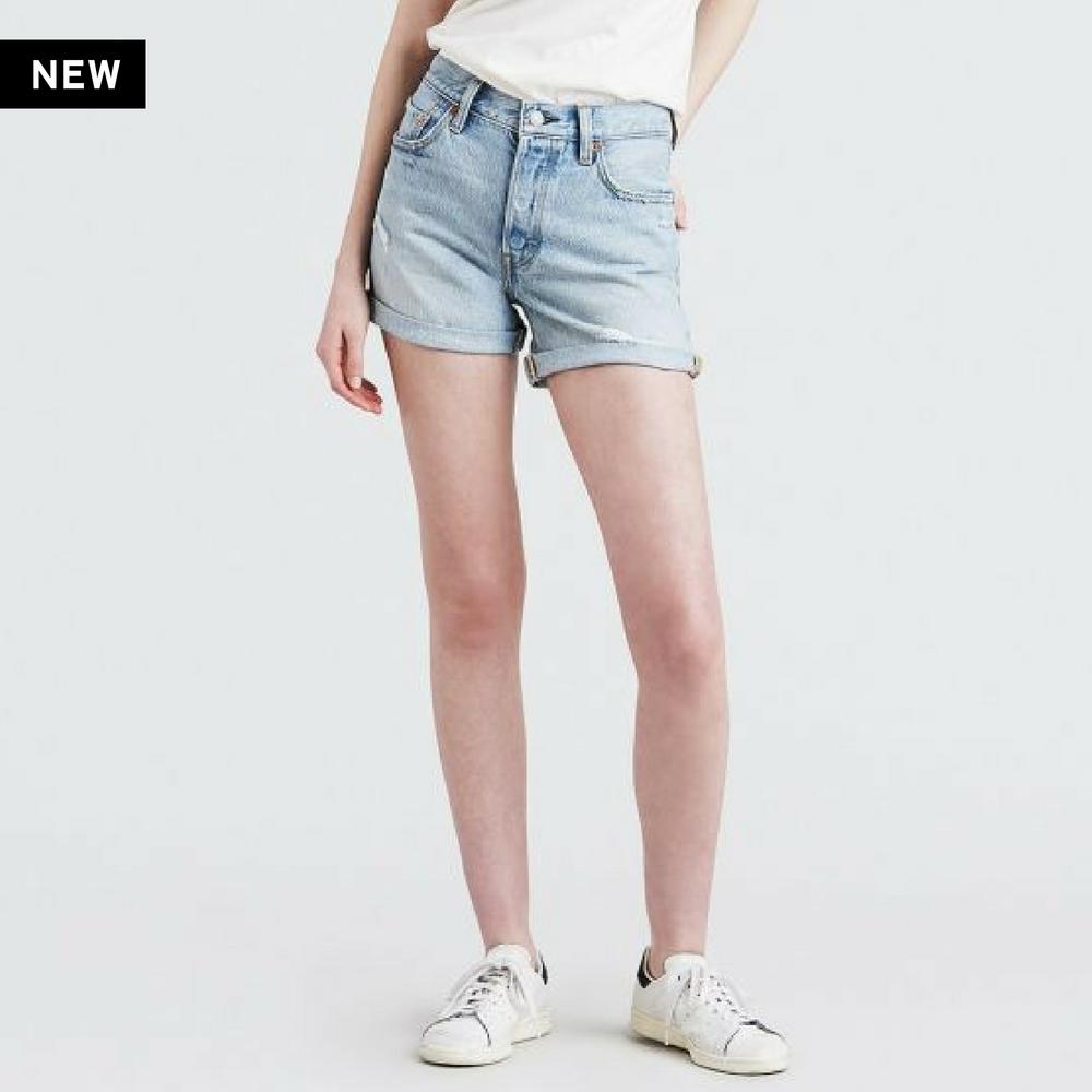 กางเกงยีนส์ Levi's® 501® Long Shorts - NORTH BEACH BLUE กางเกงยีนส์ Levi's® 501® Long Shorts - NORTH BEACH BLUE