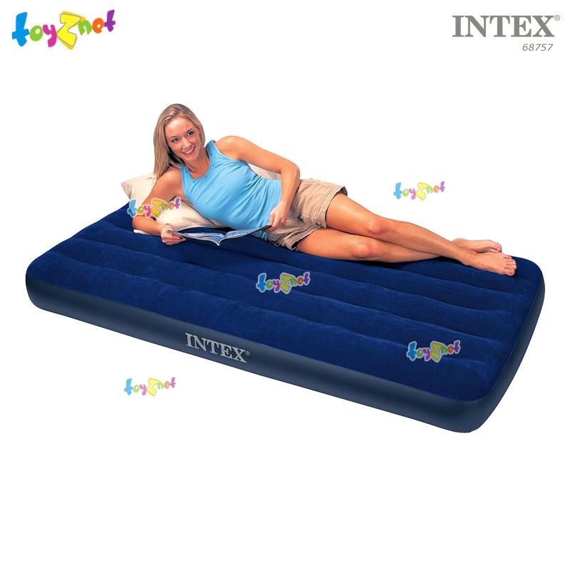 Intex ส่งฟรี ที่นอนเป่าลม แคมป์ปิ้ง ปิคนิค 3.5 ฟุต (ทวิน) 0.99x1.91x0.22 ม. รุ่น 68757 Intex ส่งฟรี ที่นอนเป่าลม แคมป์ปิ้ง ปิคนิค 3.5 ฟุต (ทวิน) 0.99x1.91x0.22 ม. รุ่น 68757