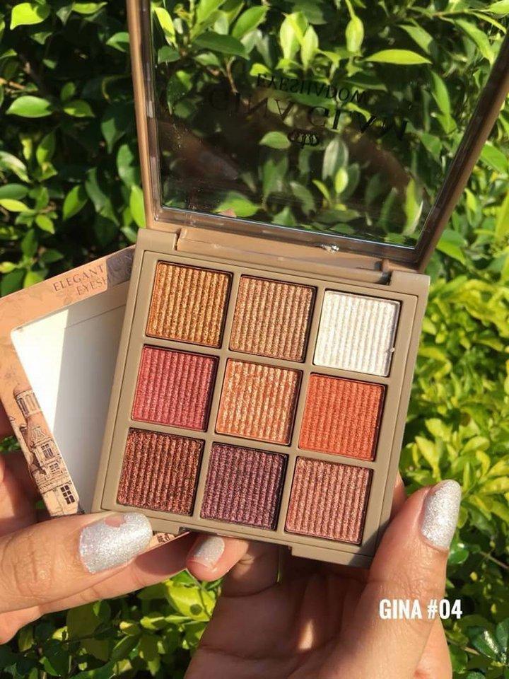 Gina Glam Elegant Princess Eyeshadow อายแชโดวเนื้อครีม เม็ดสีแน่น มี 4 เบอร์ให้เลือก