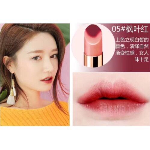 Novo Double Color Hydra lip No.5154 #05 ฝาครอบลิปแบบแม่เหล็ก ลิปทูโทนแท่งทอง บำรุงปาก กันแดด กันน้ำ ยาวนาน 12 ชั่วโมง Novo Double Color Hydra lip No.5154 #05 ฝาครอบลิปแบบแม่เหล็ก ลิปทูโทนแท่งทอง บำรุงปาก กันแดด กันน้ำ ยาวนาน 12 ชั่วโมง