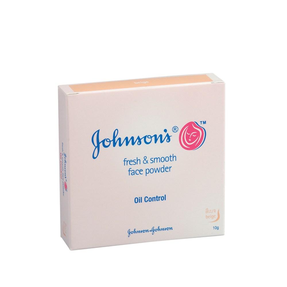 JOHNSON'S Fresh & Smooth Face Powder 10g สีเบจ