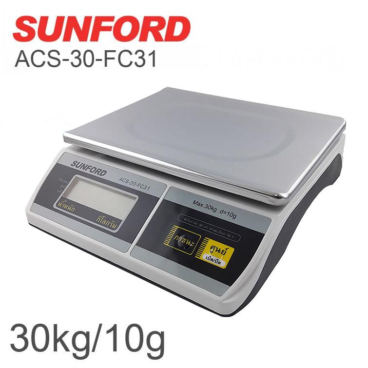 SUNFORD เครื่องชั่งน้ำหนักดิจิตอล 30 กิโลกรัม ความละเอียด 10 กรัม จอ LCD ขนาดใหญ่ ของแท้ รับประกันศูนย์นาน 3 ปี สินค้าขายดี เครื่องชั่งซันฟอร์ด เครื่องชั่งน้ำหนัก เครื่องชั่งดิจิตอล เครื่องชั่งดิจิทัล ตาชั่งดิจิตอล กิโล