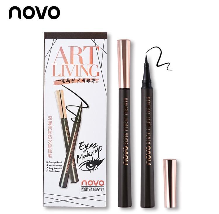 อายไลเนอร์ กันน้ํา NOVO มาใหม่อีก1 ไอเทมที่สาวๆ จะขาดไม่ได้ ดีไซน์สวนเก๋ อายไลน์เนอร์กันน้ำ