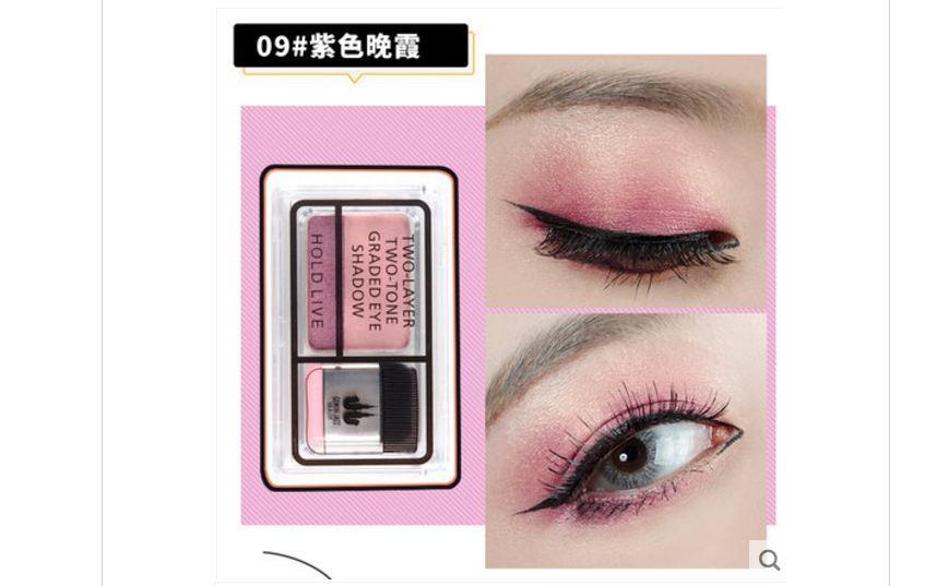 HOLD LIVE ALL ABOUT EYE lazy two-tone eye shadow#09 (1ชิ้น)