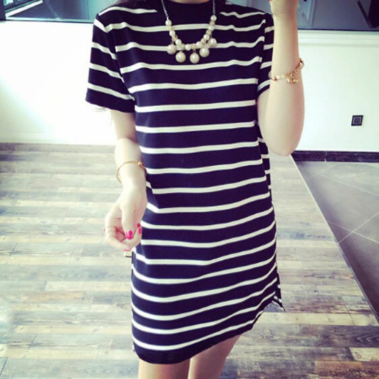 fashionKorean Styleเสื้อผ้าแฟชั่น ผู้หญิง สไตล์เกาหลี คอกลม แขนสั้น ผ้านิ่มดี