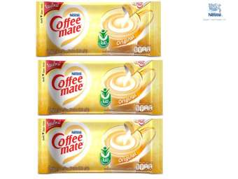 NESCAFE เนสท์เล่ คอฟฟีเมต ครีมเทียม ออริจินัล สติ๊ก ขนาด 3 กรัม บรรจุ 50 ซอง จำนวน 3 ถุง NESCAFE เนสท์เล่ คอฟฟีเมต ครีมเทียม ออริจินัล สติ๊ก ขนาด 3 กรัม บรรจุ 50 ซอง จำนวน 3 ถุง
