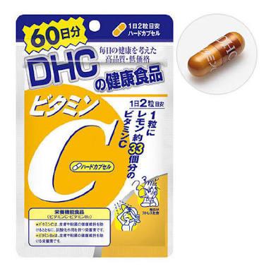 DHC VITAMIN C ดีเอชซี วิตามินซี - ขนาด 60 วัน 120เม็ด ของแท้ 100%
