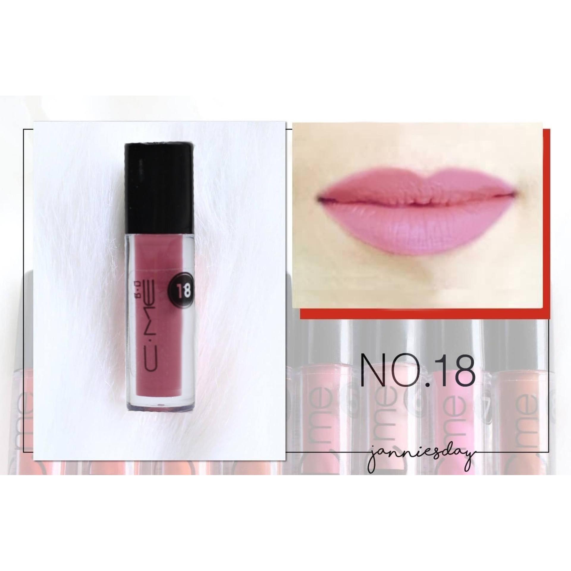Cme sassy lip matte No.18 (Engel Rose) ปากสวยสั่งได้!! กันน้ำ! ติดแน่นทนนาน!