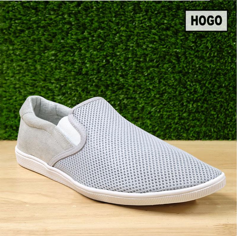 HOGO รองเท้าผ้าใบญี่ปุ่น (ผู้ชาย) แบบสวม (slip-on) นิ่มสุดๆ ใส่สบาย แถมกันลื่น HOGO รองเท้าผ้าใบญี่ปุ่น (ผู้ชาย) แบบสวม (slip-on) นิ่มสุดๆ ใส่สบาย แถมกันลื่น