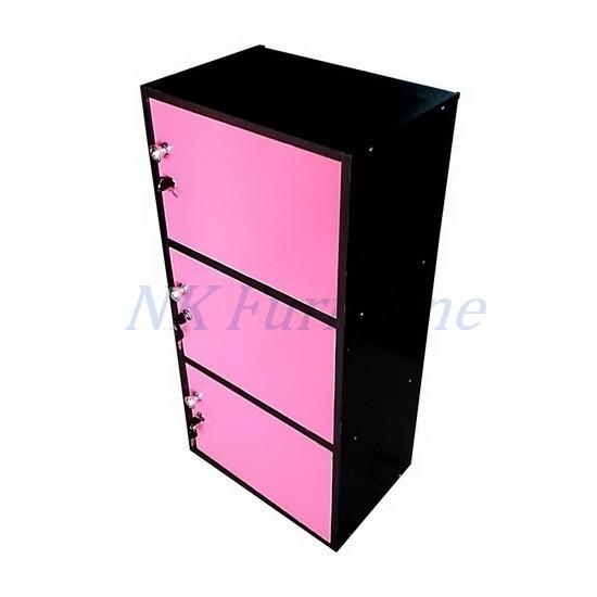 NK Furniline ตู้ล็อคเกอร์ ตู้เอนกประสงค์3ชั้น รุ่น Box1-3D2tone(43x30x87cm.)-ประกอบส่งเป็นตัว NK Furniline ตู้ล็อคเกอร์ ตู้เอนกประสงค์3ชั้น รุ่น Box1-3D2tone(43x30x87cm.)-ประกอบส่งเป็นตัว