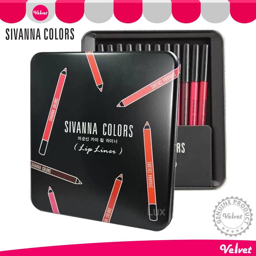 Sivanna Colors Lip Liner SH907 ดินสอเขียนขอบปาก ซีเวียน่า ลิปไลเนอร์ 12 เฉดสี (velvetcosme) Sivanna Colors Lip Liner SH907 ดินสอเขียนขอบปาก ซีเวียน่า ลิปไลเนอร์ 12 เฉดสี (velvetcosme)