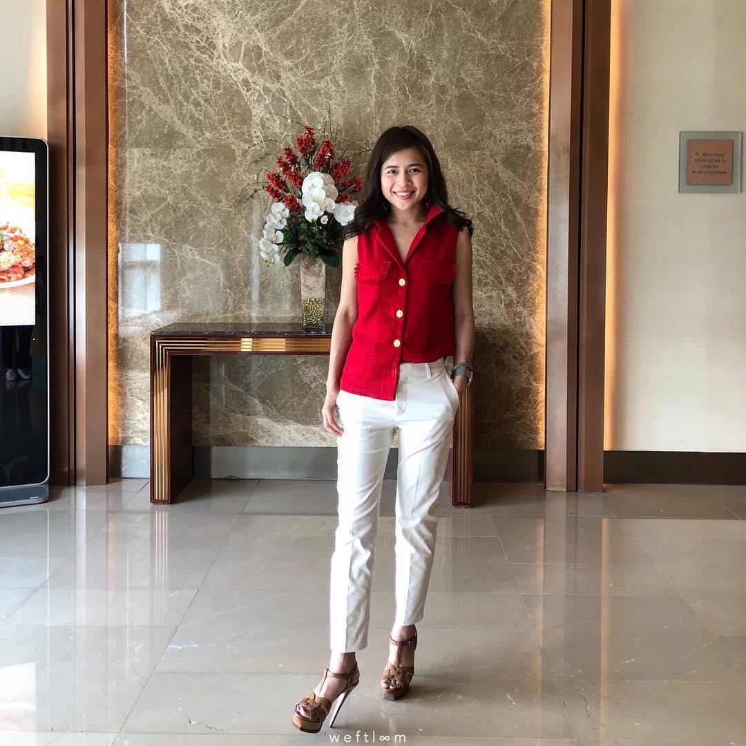 Weftloom Luna Shirt เชิ้ตแขนกุดผ้าทวีต มีฝากระเป๋า2ข้าง Weftloom Luna Shirt เชิ้ตแขนกุดผ้าทวีต มีฝากระเป๋า2ข้าง