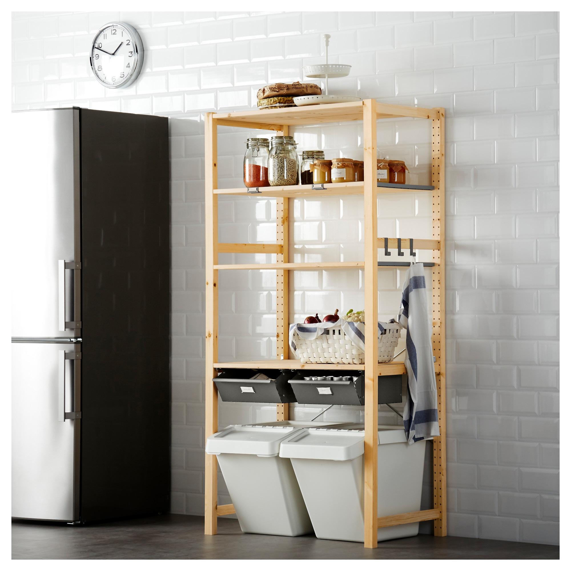 ชั้นวาง1ชุด/ลิ้นชัก, ไม้สน, เทา ขนาด 89x50x179 ซม. เฟอร์นิเจอร์ รุ่น IVAR ส่วนประกอบ IVAR ขนาด 89x50x179 ซม. ชั้นวาง1ชุด/ลิ้นชัก, ไม้สน, เทา ขนาด 89x50x179 ซม. เฟอร์นิเจอร์ รุ่น IVAR ส่วนประกอบ IVAR ขนาด 89x50x179 ซม.