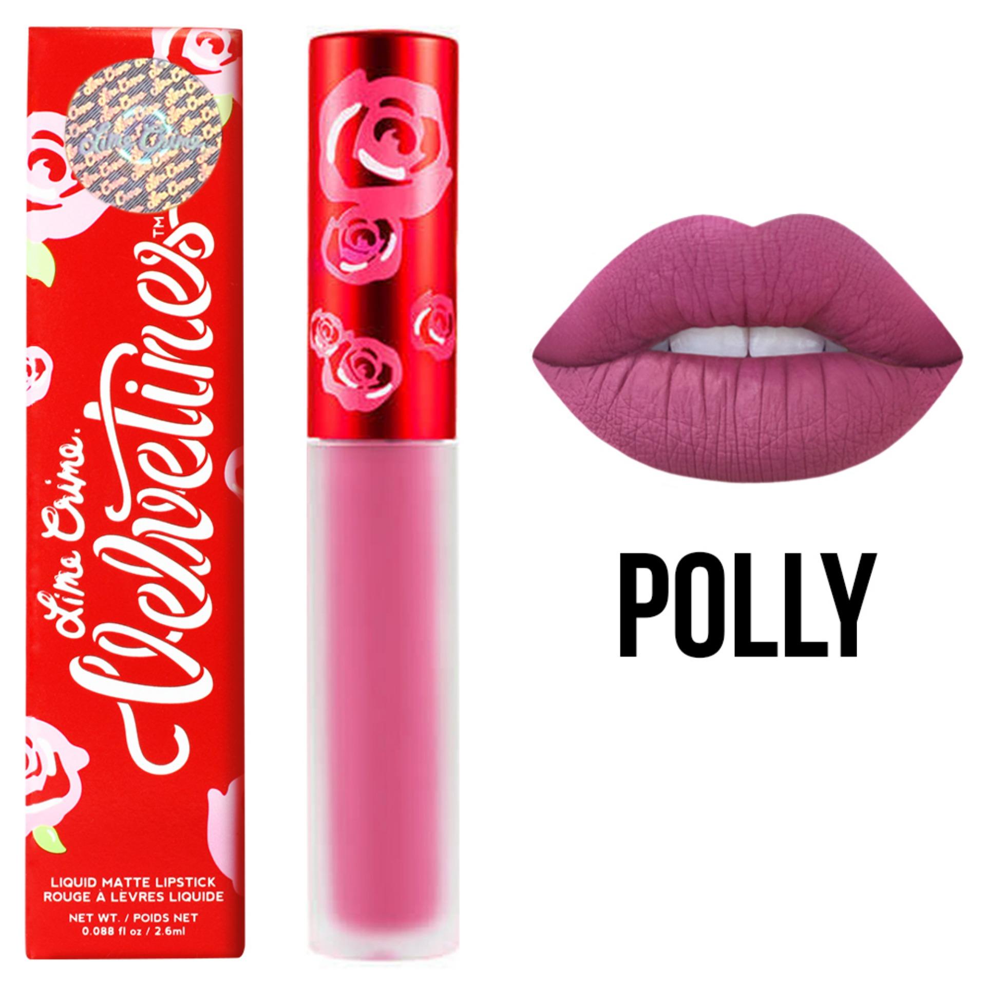Lime Crime Velvetines #Polly 2.6 ml. (Pink Mauve)