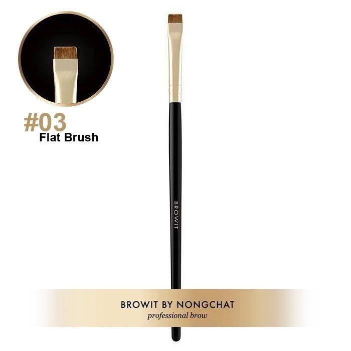 Browit By Nongchat Professional Brow แปรงเขียนคิ้วน้องฉัตร #03 Extensive AngledBrush Browit By Nongchat Professional Brow แปรงเขียนคิ้วน้องฉัตร #03 Extensive AngledBrush