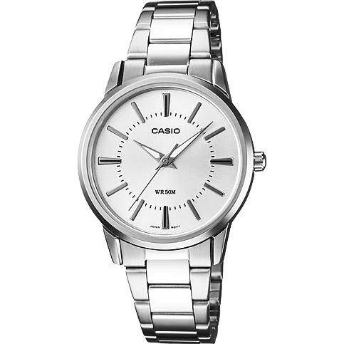 Casio นาฬิกาข้อมือผู้หญิง กันน้ำ 50M สายสแตนเลส รุ่น LTP-1303 ของแท้ประกันศูนย์