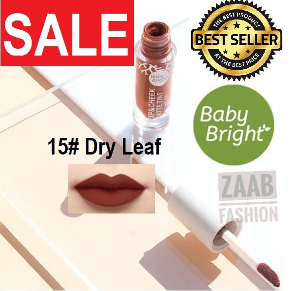 Baby Bright Lip &Cheek Matte Tint 10 สีใหม่ ของแท้ 100% (Zaab Fashion) ทินท์เนื้อแมทท์ 2in1 สีใหม่!! สวยแซ่บกว่าเดิม ปากและแก้มใน 1 เดียว เนื้อแมทท์ เกลี่ยง่าย ไม่ตกร่อง สีชัด ติดทนช่วยเพิ่มความชุ่มชื่นลดเลือนริ้วรอย ให้ริมฝีปากอวบอิ่มตึงกระชับ รีวิวแน่น Baby Bright Lip &Cheek Matte Tint 10 สีใหม่ ของแท้ 100% (Zaab Fashion) ทินท์เนื้อแมทท์ 2in1 สีใหม่!! สวยแซ่บกว่าเดิม ปากและแก้มใน 1 เดียว เนื้อแมทท์ เกลี่ยง่าย ไม่ตกร่อง สีชัด ติดทนช่วยเพิ่มความชุ่มชื่นลดเลือนริ้วรอย ให้ริมฝีปากอวบอิ่มตึงกระชับ รีวิวแน่น