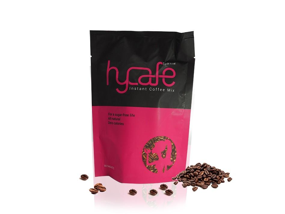 Hycafe Instant Coffee Mix กาแฟลดน้ำหนัก ไฮ คาเฟ่ เซ็ต 1ห่อ (10 ซอง / ห่อ)