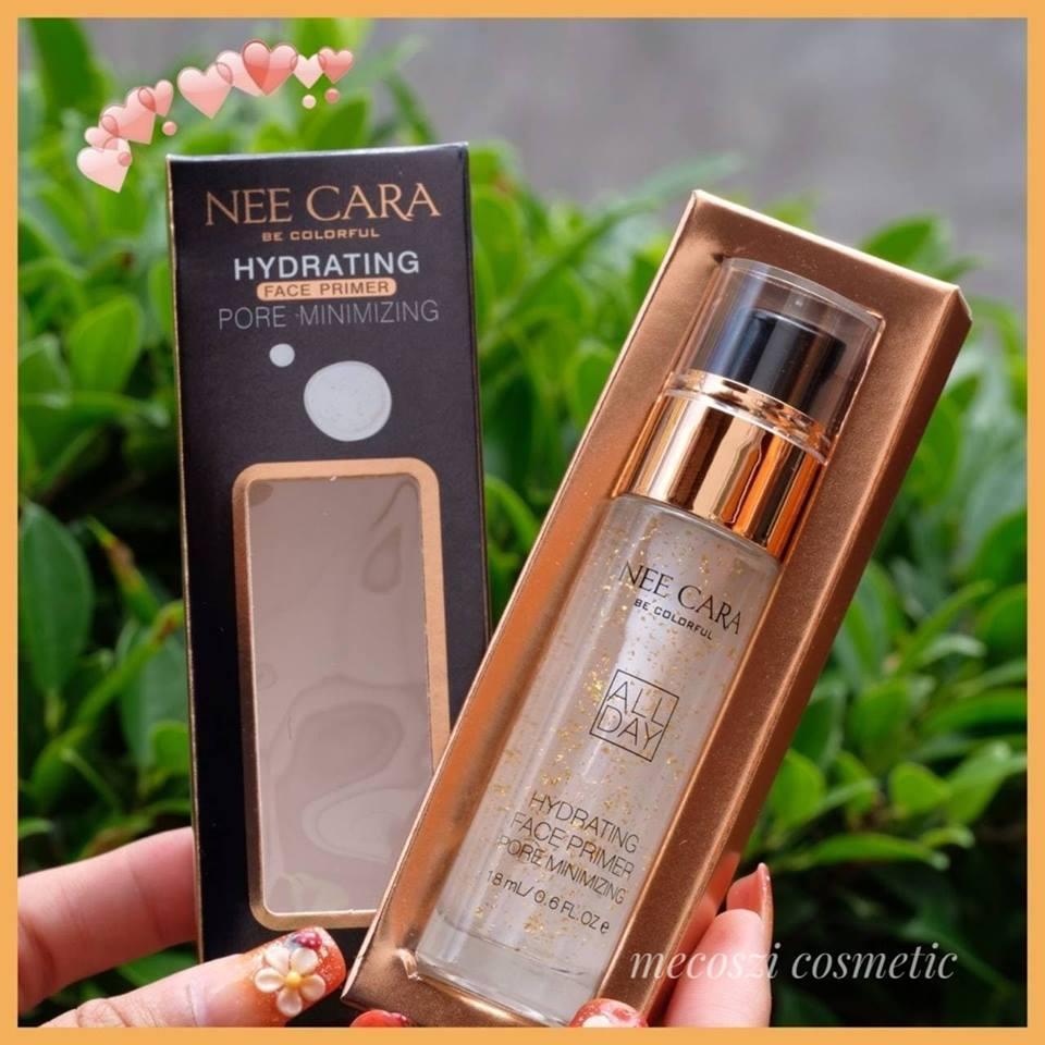 ไพรเมอร์ทองคำ NEE CARA BE COLORFUL 24K ช่วยให้หน้าฉ่ำ ควบคุมความมัน