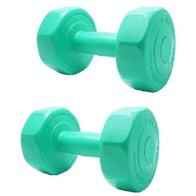 G sport DUMBELL พลาสติกชนิดเหลี่ยมน้ำหนัก 3kg รุ่น LU-3 แพ็คคู่ (สีเขียว) G sport DUMBELL พลาสติกชนิดเหลี่ยมน้ำหนัก 3kg รุ่น LU-3 แพ็คคู่ (สีเขียว)