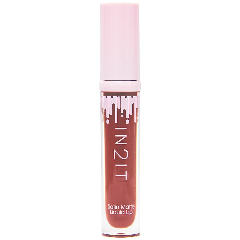 IN2IT Satin Matte Liquid Lip SML03 (cherry smoothie)