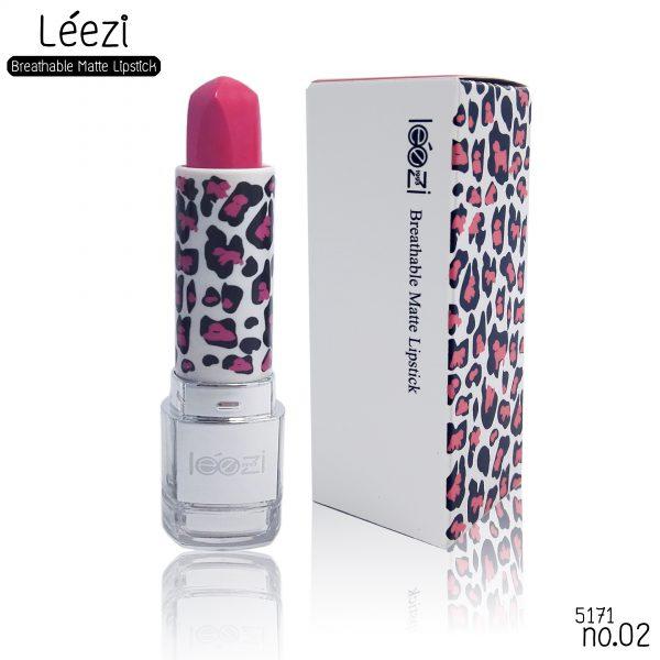 (ลิปแมท/ถูก/หมดแล้วหมดเลย)ลิปสติก lipstik MF leeZi Breathable Matte Lipstick no.5171