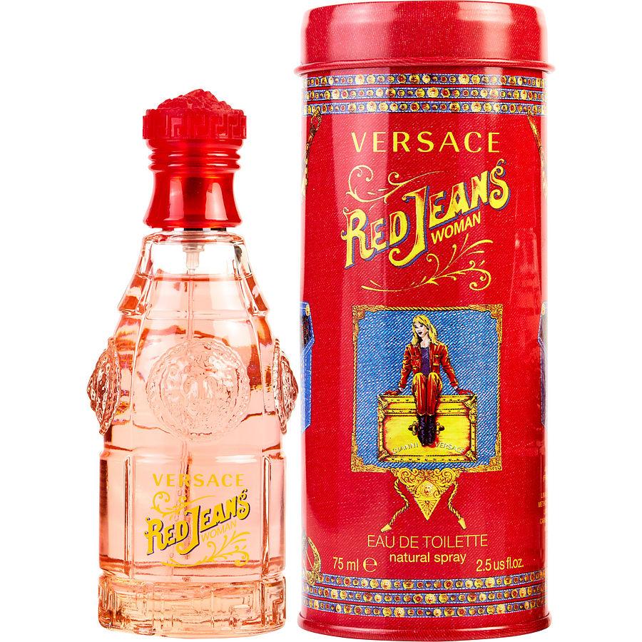 Versace Red Jeans For Women 75 ml.