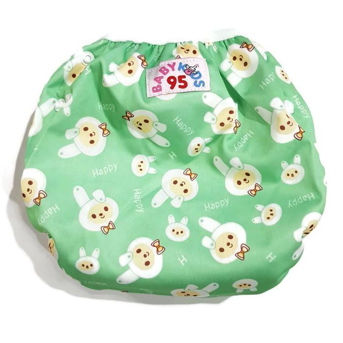 BABYKIDS95 ผ้าอ้อมว่ายน้ำ ซักได้ Swim Nappy 7-15 kg. ปรับเอวและต้นขาได้ กันอึลงสระ (Rabbit-Green) BABYKIDS95 ผ้าอ้อมว่ายน้ำ ซักได้ Swim Nappy 7-15 kg. ปรับเอวและต้นขาได้ กันอึลงสระ (Rabbit-Green)