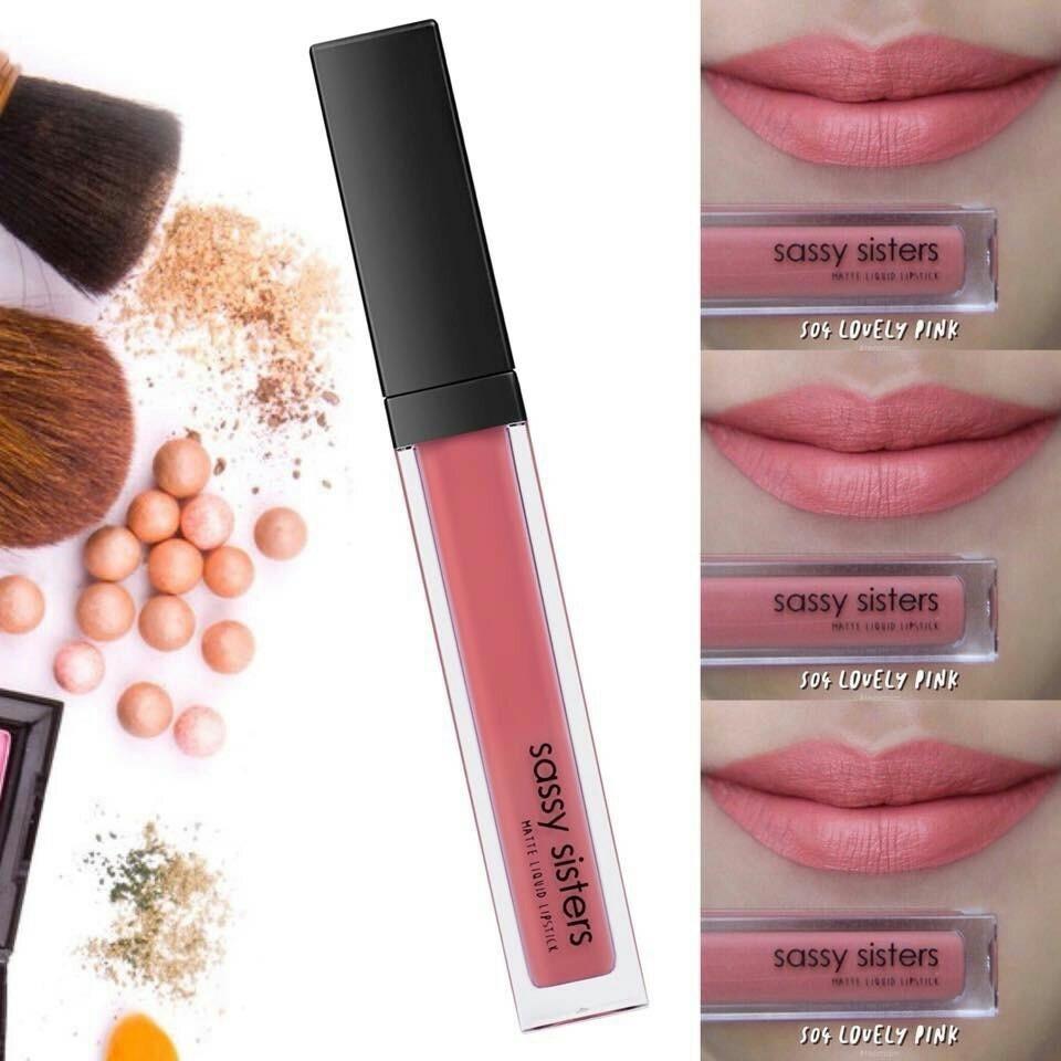 SASSY SISTERS MATTE LIQUID LIPSTICK #S09 Scarlet ลิปสติกเนื้อแมท ติดทนนาน มีสารช่วยบำรุงริมฝีปาก SASSY SISTERS MATTE LIQUID LIPSTICK #S09 Scarlet ลิปสติกเนื้อแมท ติดทนนาน มีสารช่วยบำรุงริมฝีปาก