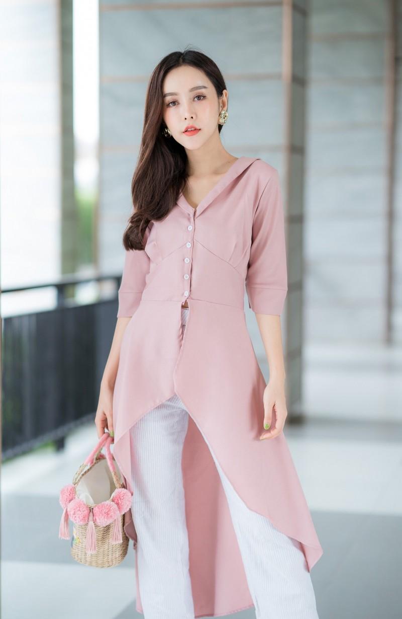 virin&fashiononartเสื้อแฟชั่นหน้าสั้นหลังยาว