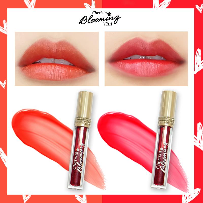 เชอริสต้า Blooming Tint ทินท์สีแดงและสีส้ม