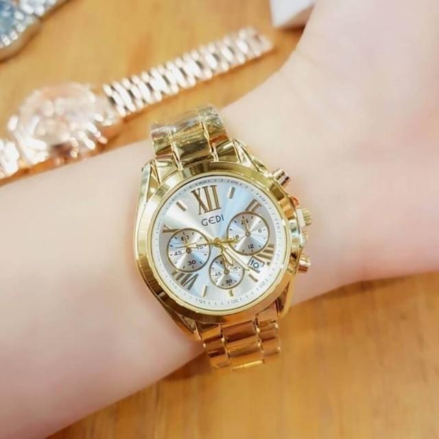 นาฬิกาข้อมือ GEDI Women Fashion watchesรุ่น H-2986 ของแท้ แถมฟรีกล่อง นาฬิกาแฟชั่น R-028 พร้อมส่ง (มีเก็บเงินปลายทาง) นาฬิกาข้อมือ GEDI Women Fashion watchesรุ่น H-2986 ของแท้ แถมฟรีกล่อง นาฬิกาแฟชั่น R-028 พร้อมส่ง (มีเก็บเงินปลายทาง)
