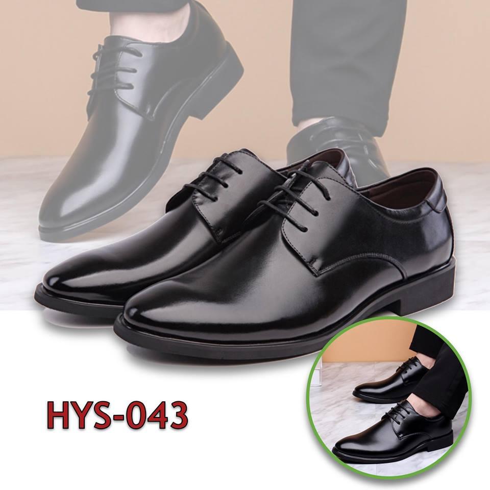 Takayama - รองเท้าผู้ชาย รองเท้าผู้ชาย รุ่น HYS-043 - ( สีดำ )
