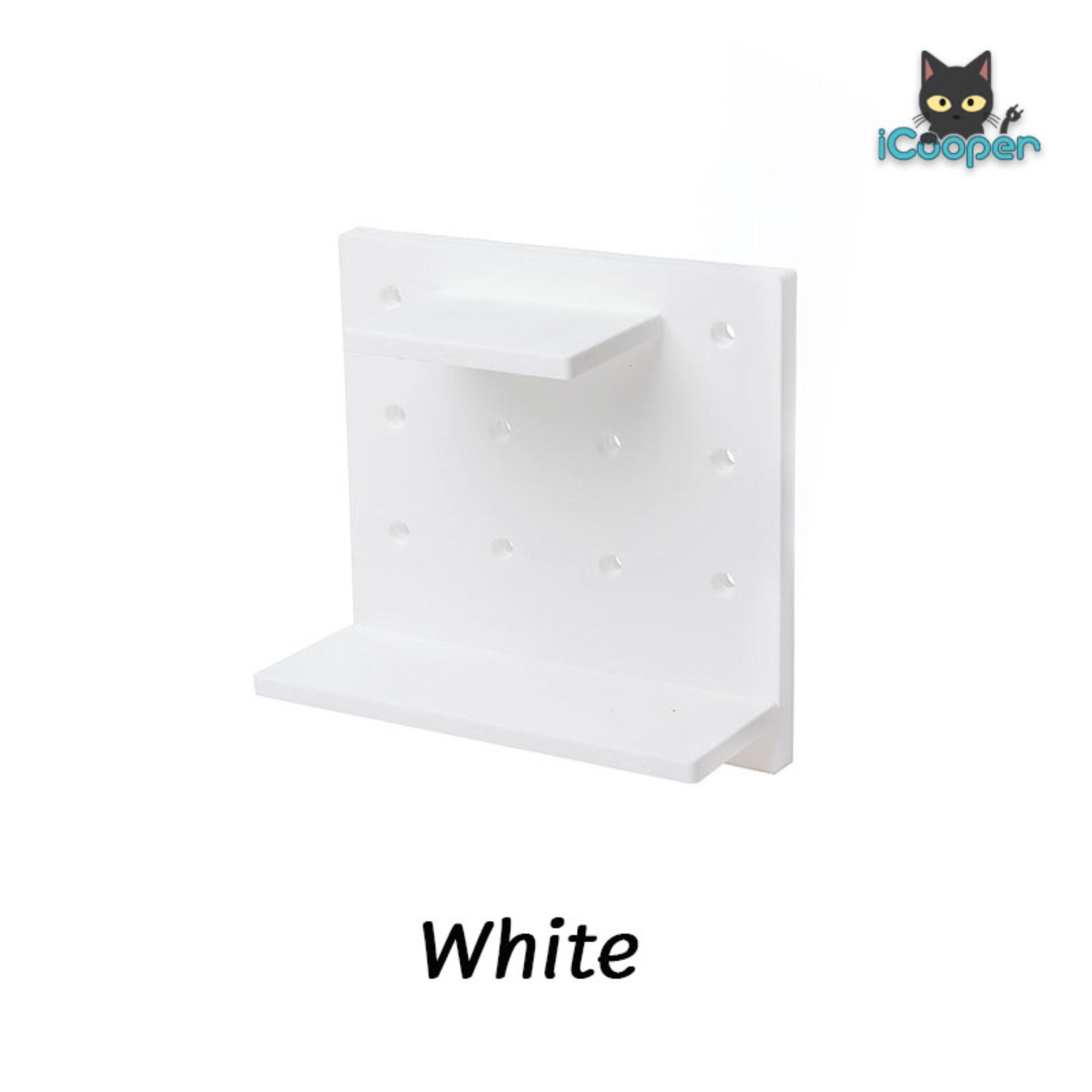 ROLING - Plastic Hole Board Storage ชั้นวางพลาสติกติดผนัง วัสดุ PP แข็งแรง สำหรับวาง แขวนของใช้ ของตกแต่งต่างๆ ใช้ได้ทั้งห้องน้ำ ห้องครัว ห้องนั่งเล่น ROLING - Plastic Hole Board Storage ชั้นวางพลาสติกติดผนัง วัสดุ PP แข็งแรง สำหรับวาง แขวนของใช้ ของตกแต่งต่างๆ ใช้ได้ทั้งห้องน้ำ ห้องครัว ห้องนั่งเล่น