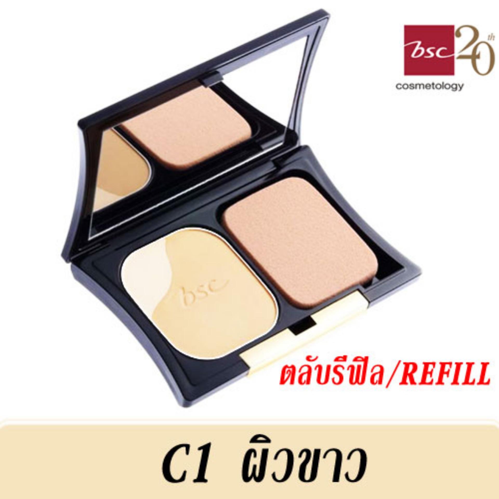 BSC BIO - PERFECT POWDER SPF 25 PA++ C2 ผิวสีขาว/ผิวสองสี (REFILL)