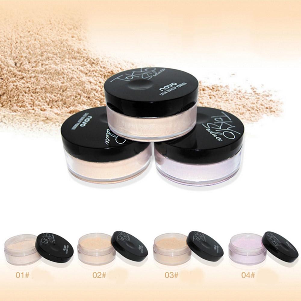 แป้งฝุ่น Novo Calm Makeup Powder SPF25+ PA+++ 15g. No.371 ผสมบัควีทออยล์ ควบคุมความมันได้เป็นอย่างดีค่ะ