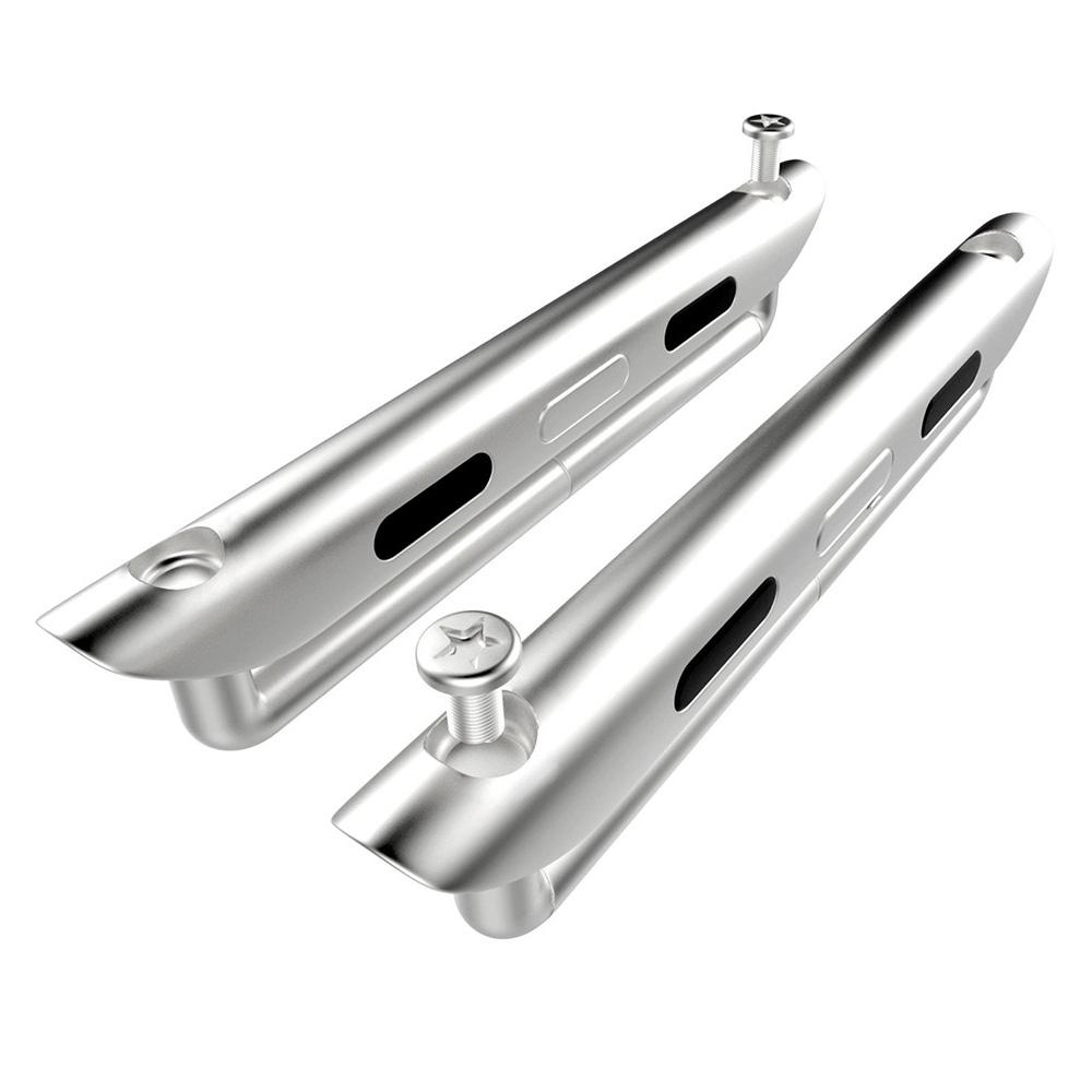 Miimall Lugs/ตัวเชื่อมต่อ/สำหรับ Apple นาฬิกา 42 มิลลิเมตร, สายคาด Apple Watch เปลี่ยนโลหะตัวแปลงเชื่อมต่อสำหรับ 42 มิลลิเมตร Apple Watch Series 1/2 Series 3 รุ่น (ไม่ Fit 38 มิลลิเมตรรุ่น)