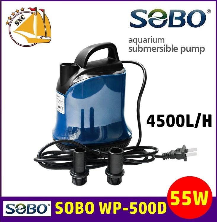 SOBO WP-500D ปั้มน้ำตู้ปลา บ่อปลา กำลังไฟ 55w 4500ลิตร/1ช.ม. WP500D ปั๊มน้ำ ปั๊มแช่ ปั๊มน้ำพุ ปั๊มน้ำไดโว่ SOBO WP-500D ปั้มน้ำตู้ปลา บ่อปลา กำลังไฟ 55w 4500ลิตร/1ช.ม. WP500D ปั๊มน้ำ ปั๊มแช่ ปั๊มน้ำพุ ปั๊มน้ำไดโว่