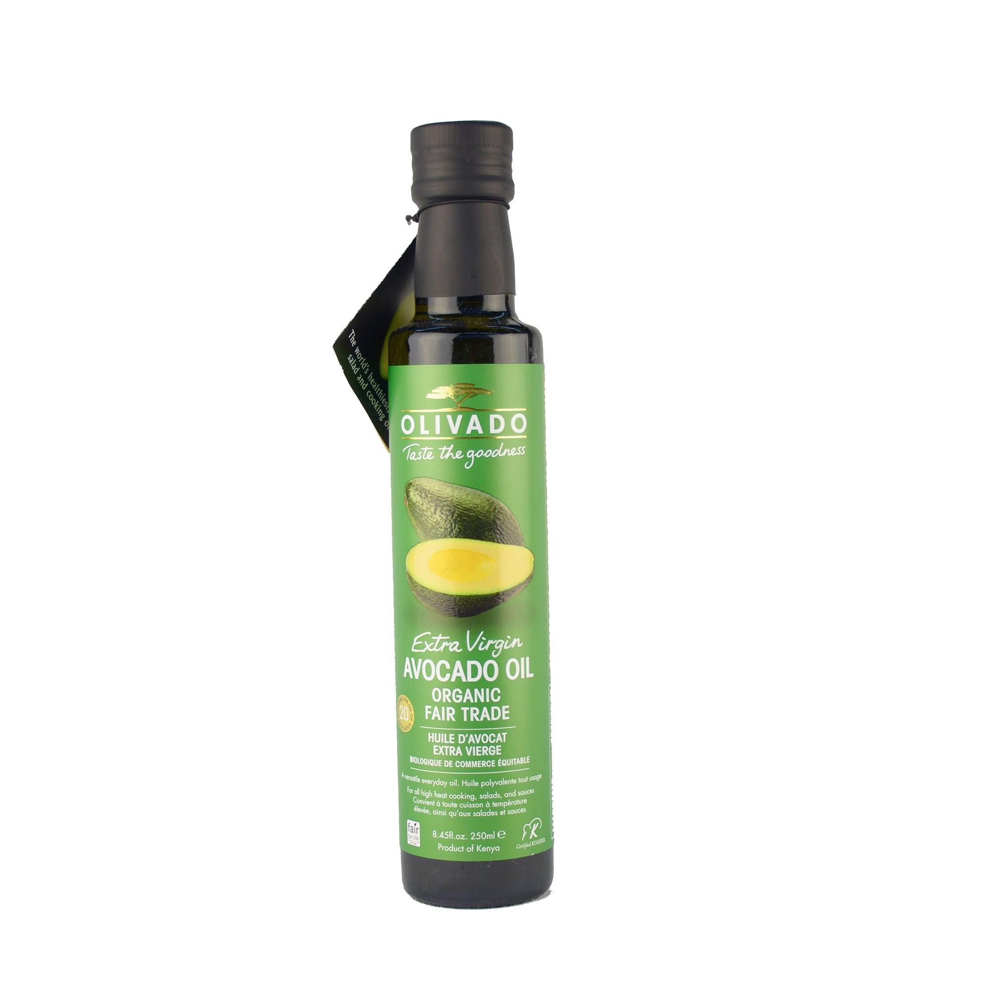 น้ำมันอะโวคาโดสกัดเย็น ตราโอลิวาโด Olivado’s Cold Pressed, Extra Virgin Avocado Oil ขนาด 250 ml