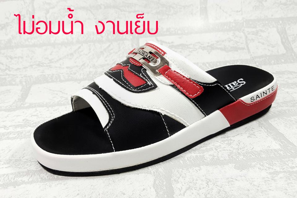 Taiwan รองเท้าสุภาพบุรุษ s.c.s_ สีแดง size 39-45