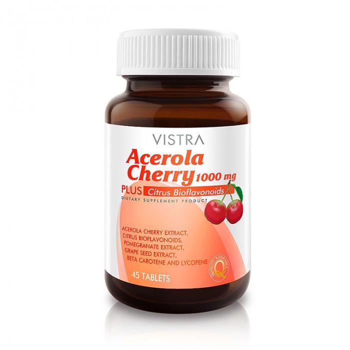 Vistra Acerola Cherry 1000 mg 45 tabs