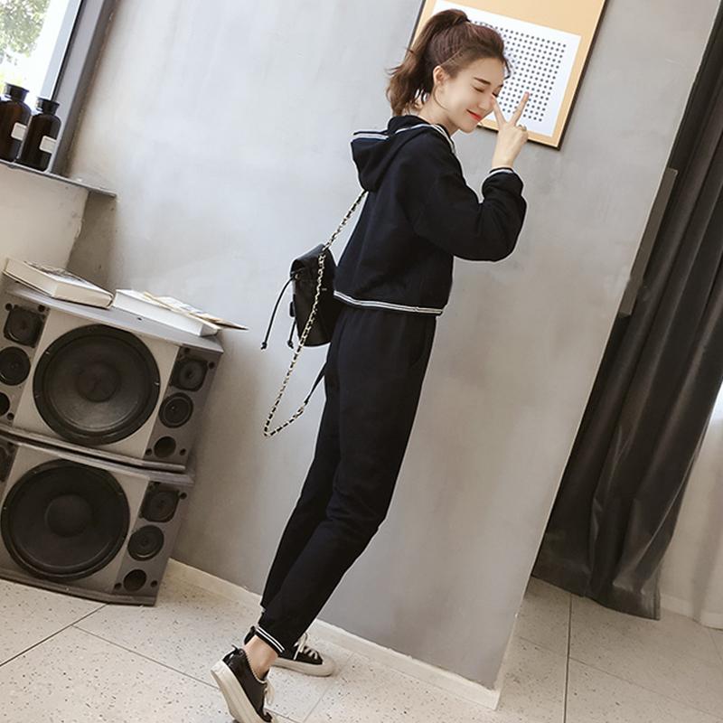 One step ชุดเซต 2 ชิ้น เสื้อแขน 4 ส่วน มีฮู้ด + กางเกงขายาว เอวยางยืด (สีดำ) รุ่น 871 One step ชุดเซต 2 ชิ้น เสื้อแขน 4 ส่วน มีฮู้ด + กางเกงขายาว เอวยางยืด (สีดำ) รุ่น 871