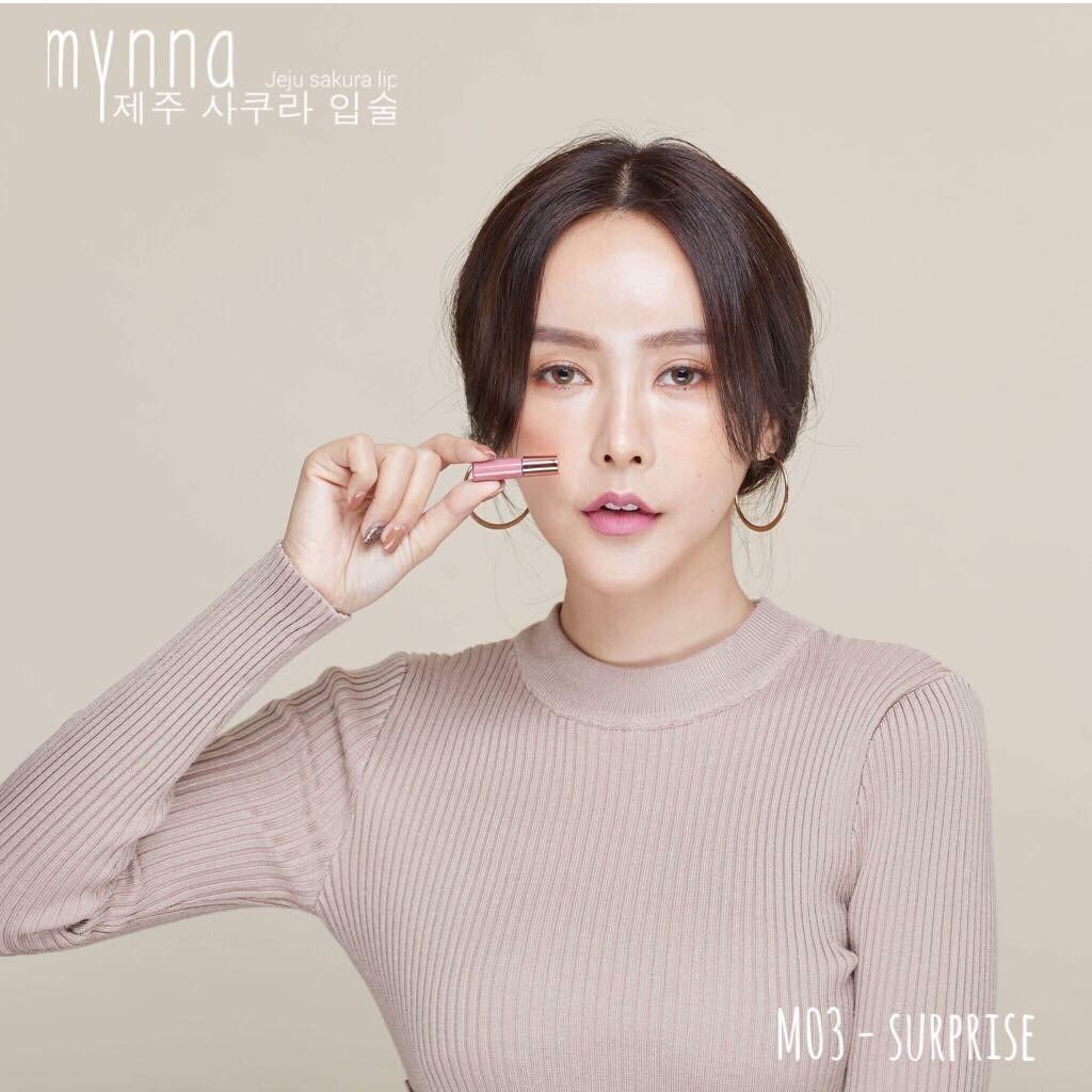 ลิปมินิ Mynna Mini Lipstick ลิปสติก ลิปแมท ลิปพกพา สีทนชัด ปากนุ่ม ชุ่มชื่น ไม่ดำ ไม่แห้ง ไม่ตกร่อง กันน้ำ ขนาด1.2g ลิปมินิ Mynna Mini Lipstick ลิปสติก ลิปแมท ลิปพกพา สีทนชัด ปากนุ่ม ชุ่มชื่น ไม่ดำ ไม่แห้ง ไม่ตกร่อง กันน้ำ ขนาด1.2g