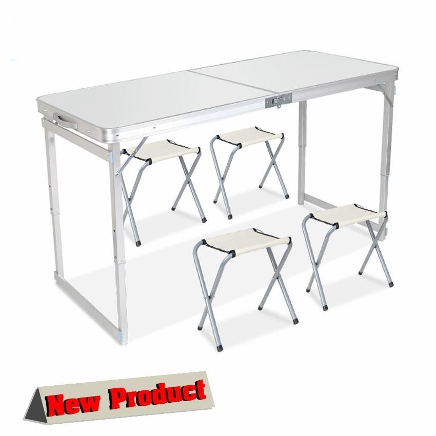 GIOCOSO โต๊ะเก้าอี้ปิคนิค โต๊ะสนาม พับได้อลูมิเนียม120x60x70 น้ำหนักรับได้ 70กก รุ่น T1 GIOCOSO โต๊ะเก้าอี้ปิคนิค โต๊ะสนาม พับได้อลูมิเนียม120x60x70 น้ำหนักรับได้ 70กก รุ่น T1