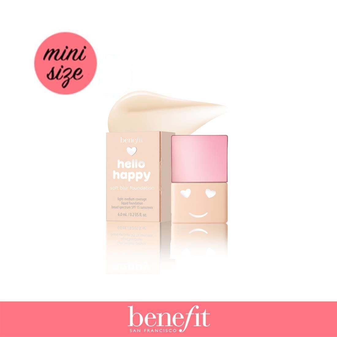 Benefit รองพื้น Hello Happy Soft Blur Foundation no.1 ไซส์มินิ