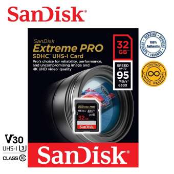SanDisk 32GB Extreme PRO SDHC 633x (95MB/s)