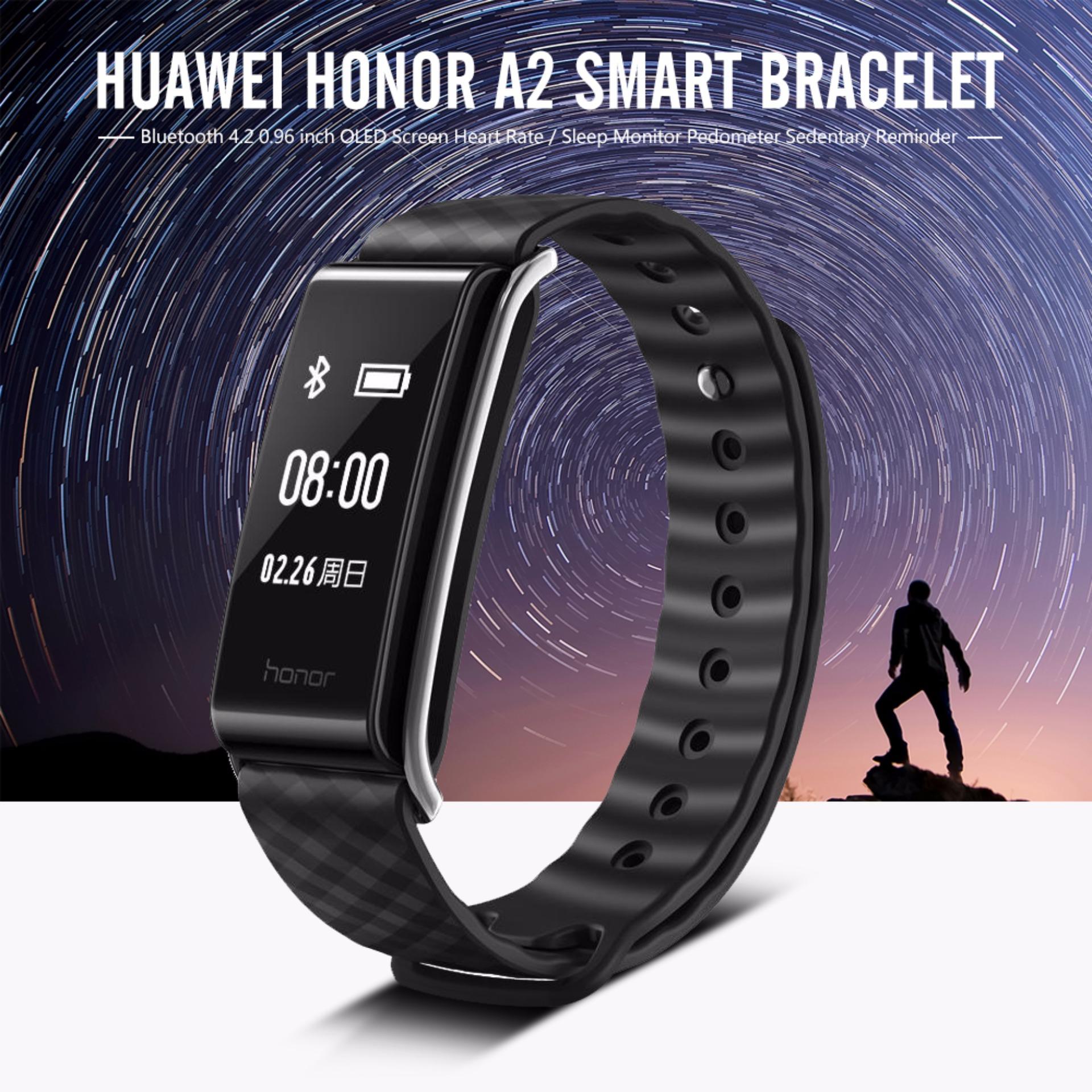 HUAWEI Honor A2 กำไลบลูทูธอัจฉริยะ 4.2 0.96 นิ้วจอ OLED Heart Rate/การตรวจสอบการนอนหลับเครื่องมือวัดจำนวนก้าวเตือนความจำนิ่ง HUAWEI Honor A2 กำไลบลูทูธอัจฉริยะ 4.2 0.96 นิ้วจอ OLED Heart Rate/การตรวจสอบการนอนหลับเครื่องมือวัดจำนวนก้าวเตือนความจำนิ่ง